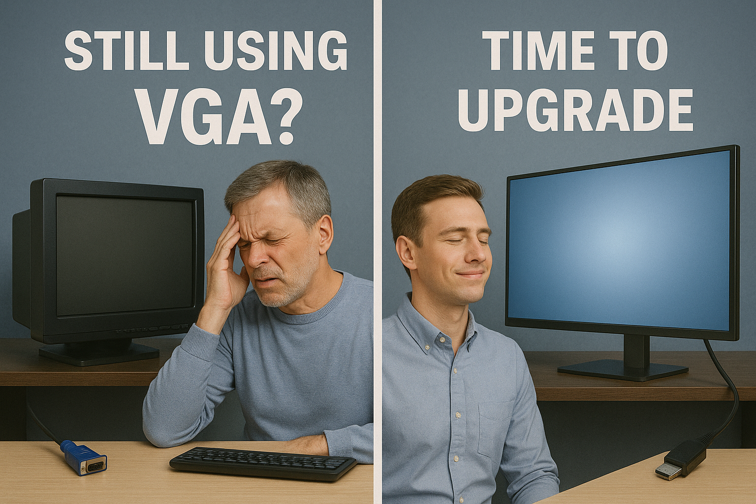 7 Reasons Your Old VGA Monitor Is Literally Giving You a Headache